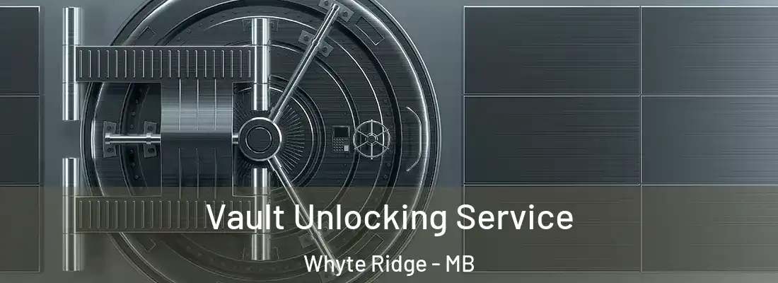  Vault Unlocking Service Whyte Ridge - MB