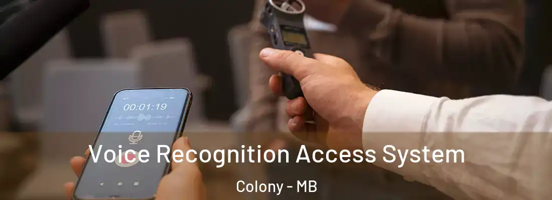  Voice Recognition Access System Colony - MB