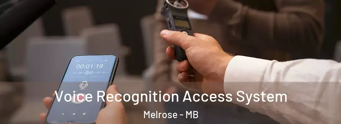  Voice Recognition Access System Melrose - MB