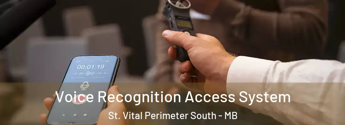  Voice Recognition Access System St. Vital Perimeter South - MB
