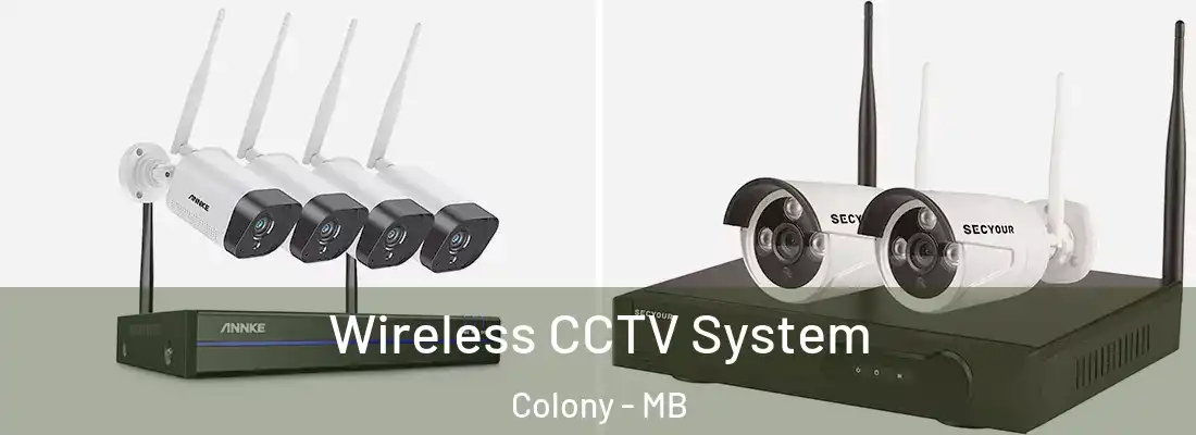  Wireless CCTV System Colony - MB