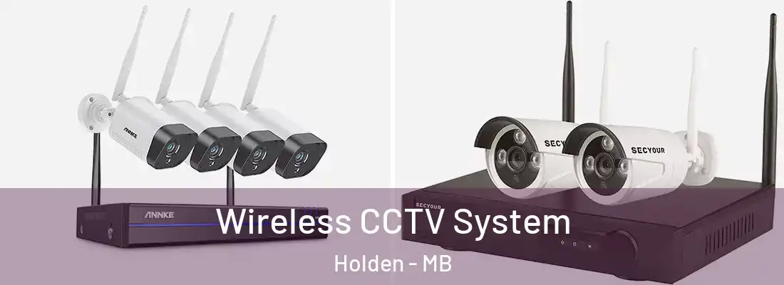  Wireless CCTV System Holden - MB