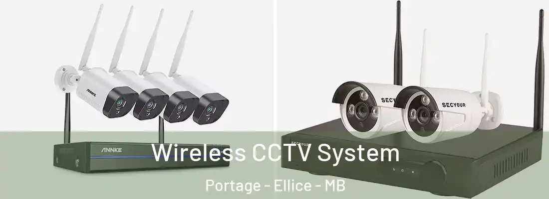  Wireless CCTV System Portage - Ellice - MB
