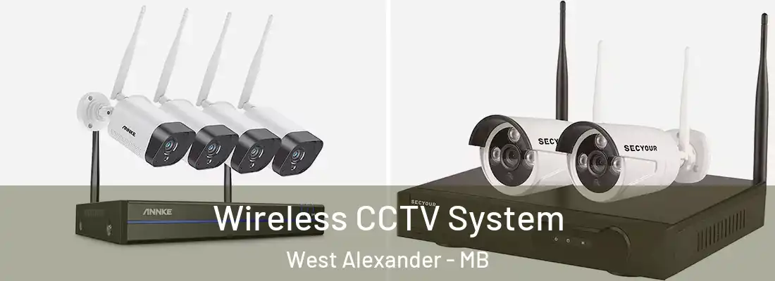 Wireless CCTV System West Alexander - MB